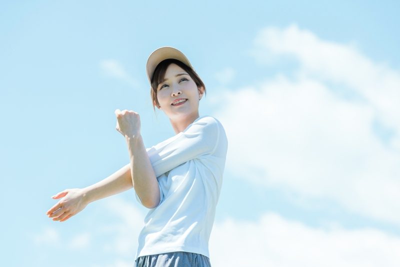 ゴルフ 筋トレ後 ストレッチ